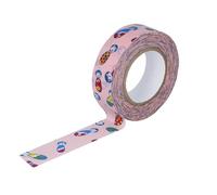Classiky Ruban adhésif Masking Tape Washi Kokeshi Rose 15 mm x 15 m.