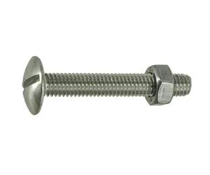 Classinox 310178403433 Boulon Poêlier, Inox A2, 6mm Diamètre, Lot de 6