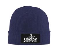 Classique Beanie pour Homme Christianisme Jésus Croix Le Chemin La Vérité La Vie Bonnet Hiver Chaud Tricot Chaud Beanie Hats pour Sports Adultes Cyclisme