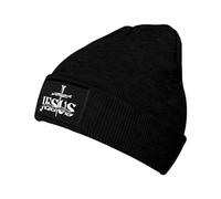 Classique Beanie pour Homme Christianisme Jésus Croix Le Chemin La Vérité La Vie Tricoter Chapeau Respirant Chapeau Tricoté pour Femme Adultes Ski