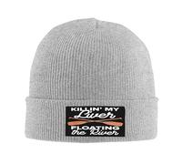 Classique Bonnet Souple Tricoté Drôle de flottement sur la rivière Qui me Tue Le Foie Tricoter Chapeau Slouch Knit Beanie pour Femme Ski Sports