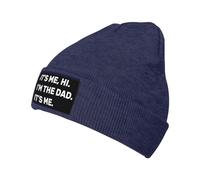 Classique Bonnet Souple Tricoté Fête des pères drôle, C'est Moi. Salut, Je suis Le Papa. C'est Moi. Tricoter Chapeau Extensible Beanie Tricoté pour Ski Cyclisme Adultes