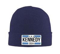 Classique Bonnet Tricoté Élection présidentielle de 2024 de Robert Kennedy Jr. Bonnets en Tricot Chaud Beanie Hiver pour Adultes Femme Ski