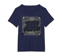 Classique culte : Pas Populaire, Juste Parfait pour Les Amateurs de cinéma T-Shirt, Femme Grandes Tailles, Bleu Marine, 2X