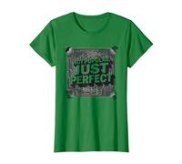 Classique culte : Pas Populaire, Juste Parfait pour Les Amateurs de cinéma T-Shirt, Femme, Vert Kelly, XS
