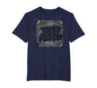 Classique culte : Pas Populaire, Juste Parfait pour Les Amateurs de cinéma T-Shirt, Homme Grandes Tailles, Bleu Marine, 5X Tall