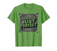 Classique culte : Pas Populaire, Juste Parfait pour Les Amateurs de cinéma T-Shirt, Homme, Herbe, XL