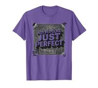 Classique culte : Pas Populaire, Juste Parfait pour Les Amateurs de cinéma T-Shirt, Homme, Violet Chiné, S