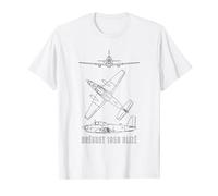 Classique de l'aviation française Bréguet 1050 Alizé T-Shirt