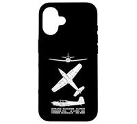 Classique de l'aviation française Morane-Saulnier Alcyon Coque pour iPhone 16