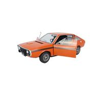 Classique Die Cast Modèle 1:18 pour 17 TS Orange 1973 Alliage Double Ouvert Maison Bureau Armoire Bibliothèque Modèle De Voiture Miniature De Collection