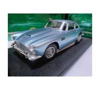 Classique Die Cast Modèle 1/18 pour Aston Martin DB4 1958 Métal Bleu Résine Bibliothèque Artisanat Décoration Modèle De Voiture Miniature De Collection