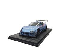 Classique Die Cast Modèle 1/18 pour Mazda RX7 Feed Afflux GT3 FD3S Simulation Résine Modèle De Voiture Statique Affichage Collection Miniature De Collection
