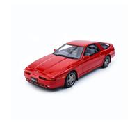 Classique Die Cast Modèle 1:18 pour Toyota Supra MK3 1986 Rouge Statique Classique Ornements Résine Modèle De Voiture Collection Miniature De Collection