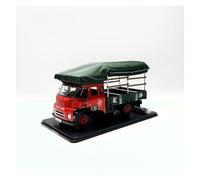 Classique Die Cast Modèle 1/24 pour Hong Kong Shengji Petit Camion Modèle Voiture Adapté Aux Adultes Et Aux Collectionneurs Miniature De Collection(Red)