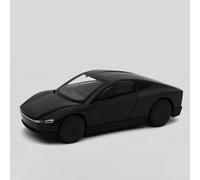 Classique Die Cast Modèle 1:32 pour Teslas Cybercab Robotaxi Alliage Modèle Moulé sous Pression Classique Cool Mini Voiture De Sport Jouet Or Miniature De Collection(Black)