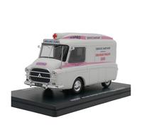 Classique Die Cast Modèle 1:43 pour Citroën Type HY H-Type Van Alliage Modèle De Voiture Jouet en Métal Mini Ornements Véhicule Blanc Miniature De Collection