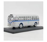 Classique Die Cast Modèle 1:43 pour GMC TDH 3610 1948 General Jimsey Bus Car Model Souvenir Display Ornament Miniature De Collection