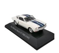 Classique Die Cast Modèle 1:43 pour Mustang Shelby GT 350H 1965 Véhicule en Alliage Fête Convient pour La Collection Modèles Voiture pour Adultes Miniature De Collection