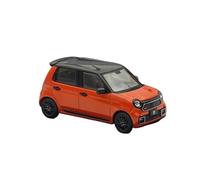 Classique Die Cast Modèle 1/43 pour N-One RS Sunset Orange LL Modèle Réduit Voiture Moulé sous Pression Jouets Collection Décorations HJ432001P Miniature De Collection