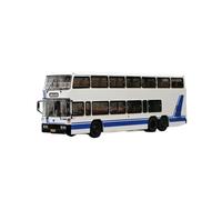 Classique Die Cast Modèle 1:64 pour Bus À Impériale Special 5/Special 1 Modèle De Voiture en Alliage Bleu/Rouge Vitrine De Collection Ornements Miniature De Collection(Blue)