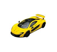 Classique Die Cast Modèle 1:64 pour McLaren P1 Racing Ornements Statiques en Métal Jaune Modèle De Voiture en Alliage Collection De Loisirs Miniature De Collection