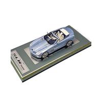 Classique Die Cast Modèle 1:64 pour Mercedes-Benz McLaren SLR Cabriolet Nouveau Modèle De Voiture Bleue Ornement Statique Miniature De Collection