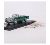 Classique Die Cast Modèle 1:64 pour Rolls-Royce Corniche IV Cabriolet Voiture Classique Modèle De Voiture en Alliage Collection Ornements Miniature De Collection(Green)