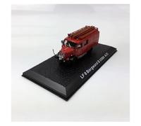 Classique Die Cast Modèle 1:72 pour LF 8 Borgward B 2500 A/O Camion Pompiers Modèle en Alliage Ornement Souvenir Affichage Collection Hobby Miniature De Collection