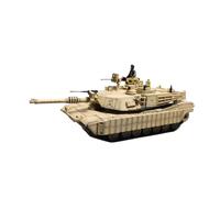 Classique Die Cast Modèle 1 72 pour M1A2 Tusk I Modèle De Char Miniature Couleur Sable Ornements Militaires De La Force De La Mort Miniature De Collection