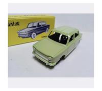 Classique Die Cast Modèle Modèle De Berline Classique en Alliage Vert Simca 1000 À L'échelle 1/43 Présentoir Statique Souvenir Miniature De Collection