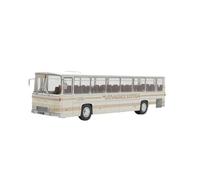 Classique Die Cast Modèle Modèle De Bus Saviem E7 L en Alliage Moulé sous Pression À L'échelle 1:43 Blanc Décoratif Collection Loisirs Créatifs Miniature De Collection