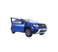 Classique Die Cast Modèle Modèle De Voiture À Double Ouverture en Alliage Bleu pour Adultes Échelle 1:18 pour Dacia Duster Ph.2 Miniature De Collection