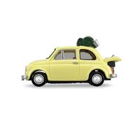 Classique Die Cast Modèle Modèle De Voiture Compacte Portable Et De Collection Modèle Tomica 05 Unlimited Fiat Yellow Échelle 1/64 Miniature De Collection
