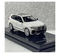 Classique Die Cast Modèle Modèle De Voiture De Simulation en Alliage Moulé sous Pression pour BMW X5 G05 Échelle 1/64 Jouet Collection Souvenir Miniature De Collection(White)
