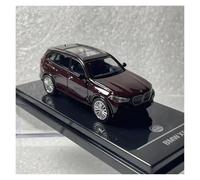 Classique Die Cast Modèle Modèle De Voiture De Simulation en Alliage Moulé sous Pression pour BMW X5 G05 Échelle 1/64 Jouet Collection Souvenir Miniature De Collection(Red)