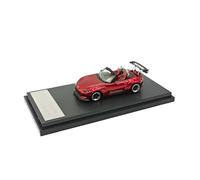 Classique Die Cast Modèle Modèle De Voiture Décapotable en Alliage Galvanisé À L'échelle 1:64 pour Mazda MX-5 Jouet Décoratif À Petite Échelle Miniature De Collection(Red)
