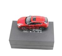 Classique Die Cast Modèle Modèle De Voiture en Alliage Bleu À L'échelle 1/32 pour SUV Mazda CX-4 2020 Jouet De Décoration Statique Collection Miniature De Collection(Red)