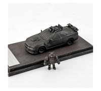 Classique Die Cast Modèle Modèle De Voiture en Alliage De Style Doomsday Wasteland Échelle 1:64 pour Nissan GTR-Mad Max R34 Ornements Créatifs Miniature De Collection(Style 1)