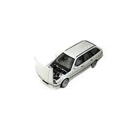 Classique Die Cast Modèle Modèle De Voiture en Alliage Ouvrable Beizhan pour BMW E34 Alpina Touring 1:64 Blanc Souvenir Miniature De Collection