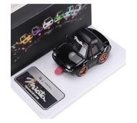 Classique Die Cast Modèle Modèle De Voiture en Résine pour Mazda MX5 NA1 Miata Q Version 1:64 Ornements De Collection Miniature De Collection(Black)
