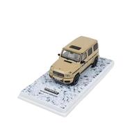 Classique Die Cast Modèle Modèle De Voiture Intéressant en Alliage pour Benz G63 Brown Edition 55 Edition 1:64 Souvenir pour Adulte Blanc Miniature De Collection(Brown)