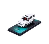 Classique Die Cast Modèle Modèle De Voiture Intéressant en Alliage pour Benz G63 Brown Edition 55 Edition 1:64 Souvenir pour Adulte Blanc Miniature De Collection(White)