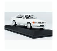 Classique Die Cast Modèle Modèle De Voiture Miniature en Alliage Métallique Blanc pour Mercedes Benz Sec 560 AMG Collection Loisirs Échelle 1:43 Miniature De Collection