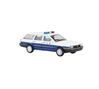 Classique Die Cast Modèle Modèle De Voiture Miniature Moulé sous Pression Santana Travel Edition Modèle De Sécurité Publique Blanc 1:64 Miniature De Collection