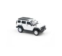 Classique Die Cast Modèle Modèle De Voiture Rétro en Alliage Blanc Moulé sous Pression pour Tank 300 Iron Cavalry 02 Échelle 1:64 Miniature De Collection