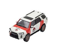 Classique Die Cast Modèle Modèle De Voiture Tout-Terrain SUV en Alliage pour Toyota Speedmaster Collection Ornaments 1:64 Miniature De Collection(White1)