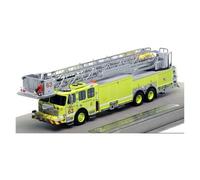 Classique Die Cast Modèle Modèle Réduit De Camion De Pompiers À Échelle De Tour E-One Cyclone II 2021 D'O'Hare À L'échelle 1:50 Miniature De Collection