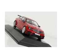 Classique Die Cast Modèle Modèle Réduit De Voiture De Collection Mercedes-Benz C63 AMG en Alliage Rouge Moulé À L'échelle 1:43 Miniature De Collection