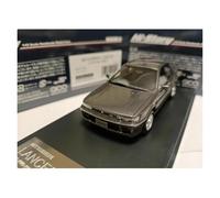 Classique Die Cast Modèle Modèle Réduit De Voiture Mitsubishi Lancer GSR 1988 en Résine Grise Échelle 1/43 Jouet Statique Classique Souvenir Miniature De Collection